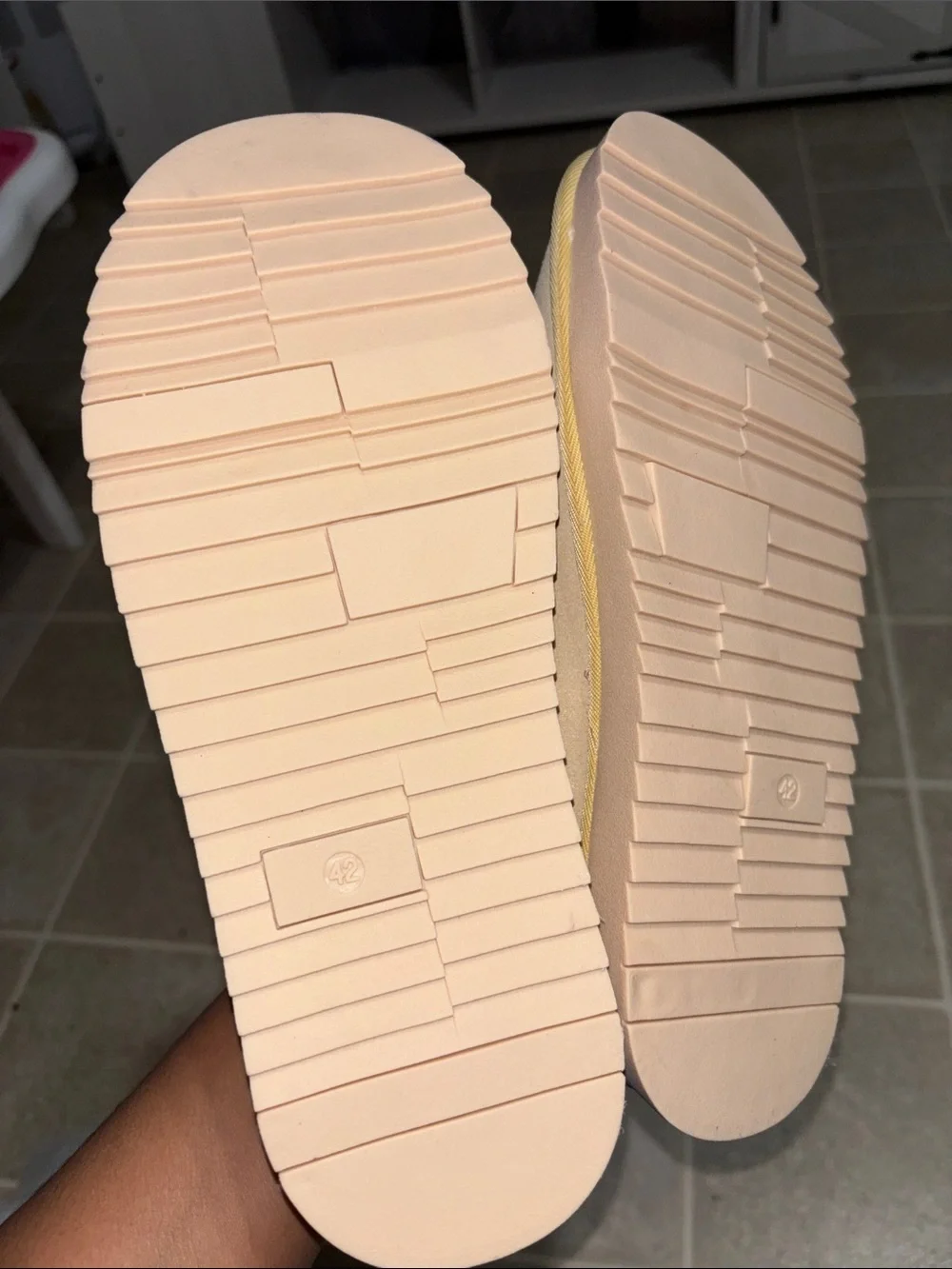 Women's Cozy Espadrille Slip-On in Tan